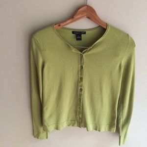 SOLD Lime Cardigan